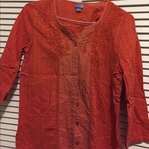 LAURA Scott Copper Blouse 👚